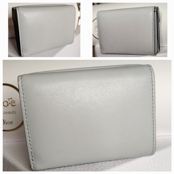 FENDI Micro Calf Leather F Logo Micro Trifold Wallet 8M0395-A0KK-189-8167 - Picture 7 of 16